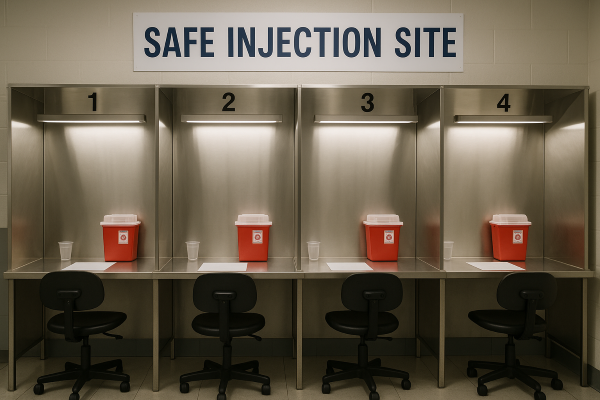 example of safe injection site Vancouver