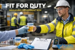 workplace drug and alcohol testing station