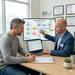 treatment planning of process of 12 core functions of counselling